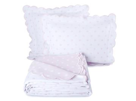 Colcha Luna Rosa cuna 110x130